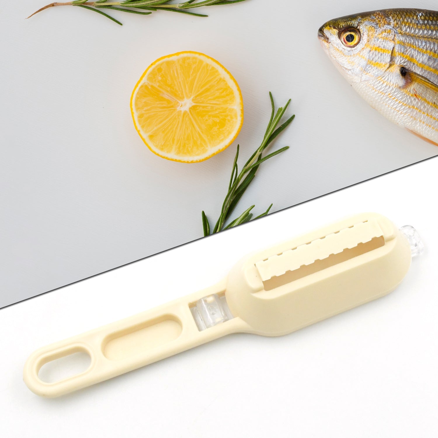0112 Plastic Fish Scales Graters Scraper, Fish Skin Brush Fish Cleaning Tool Scraping Scales Device with Cover Home Kitchen Cooking Tools 1 Pieces 0112 Plastic Fish Scales Graters Scraper, Fish Skin Brush Fish Cleaning Tool Scraping Scales Device with Cover Home Kitchen Cooking Tools 1 Pieces